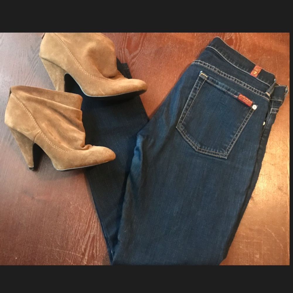7 For All Mankind Skinny Jeans Size 27